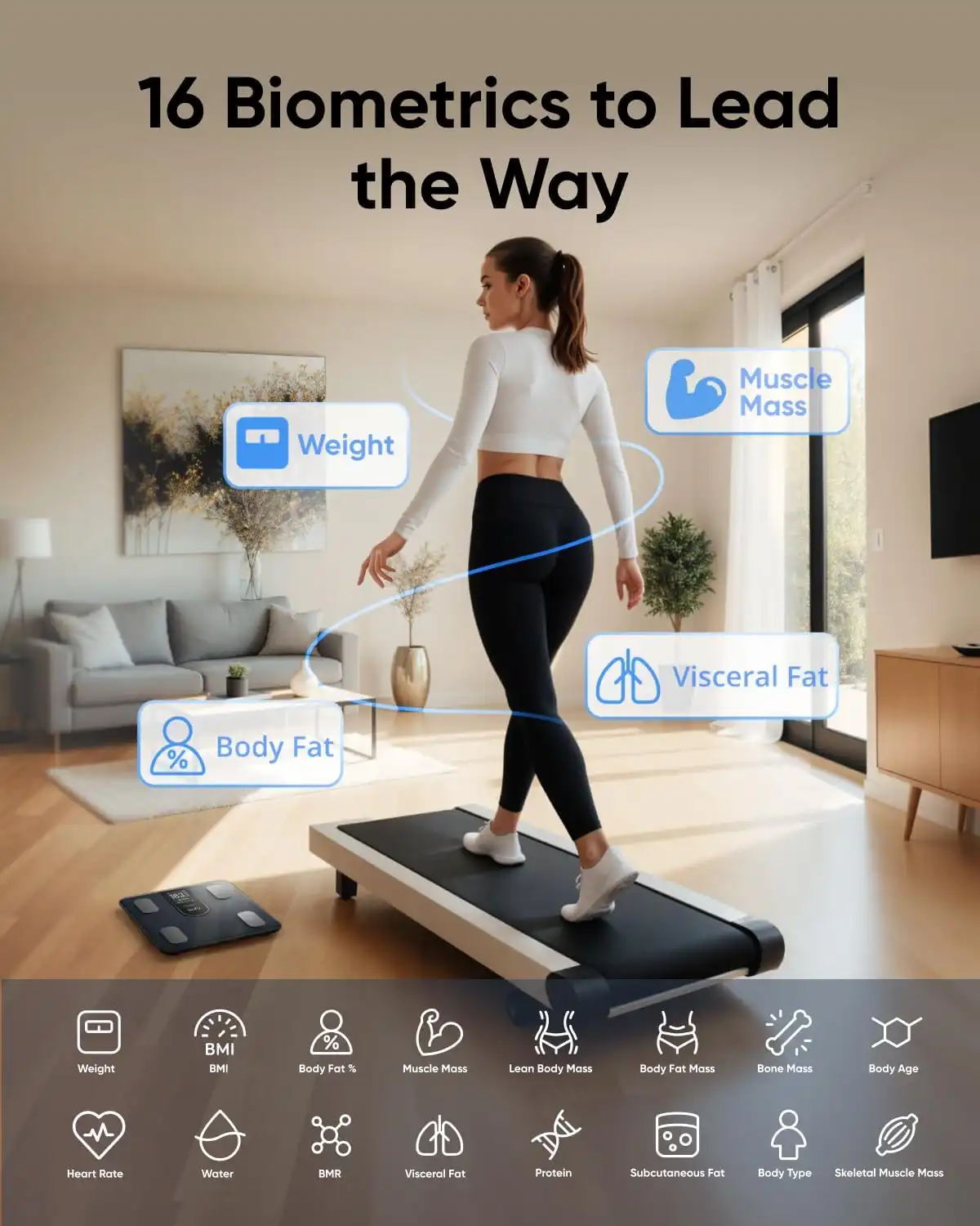 ترازو هوشمند انکر Anker Eufy Smart Scale C20 T9130 — تصویر ۵
