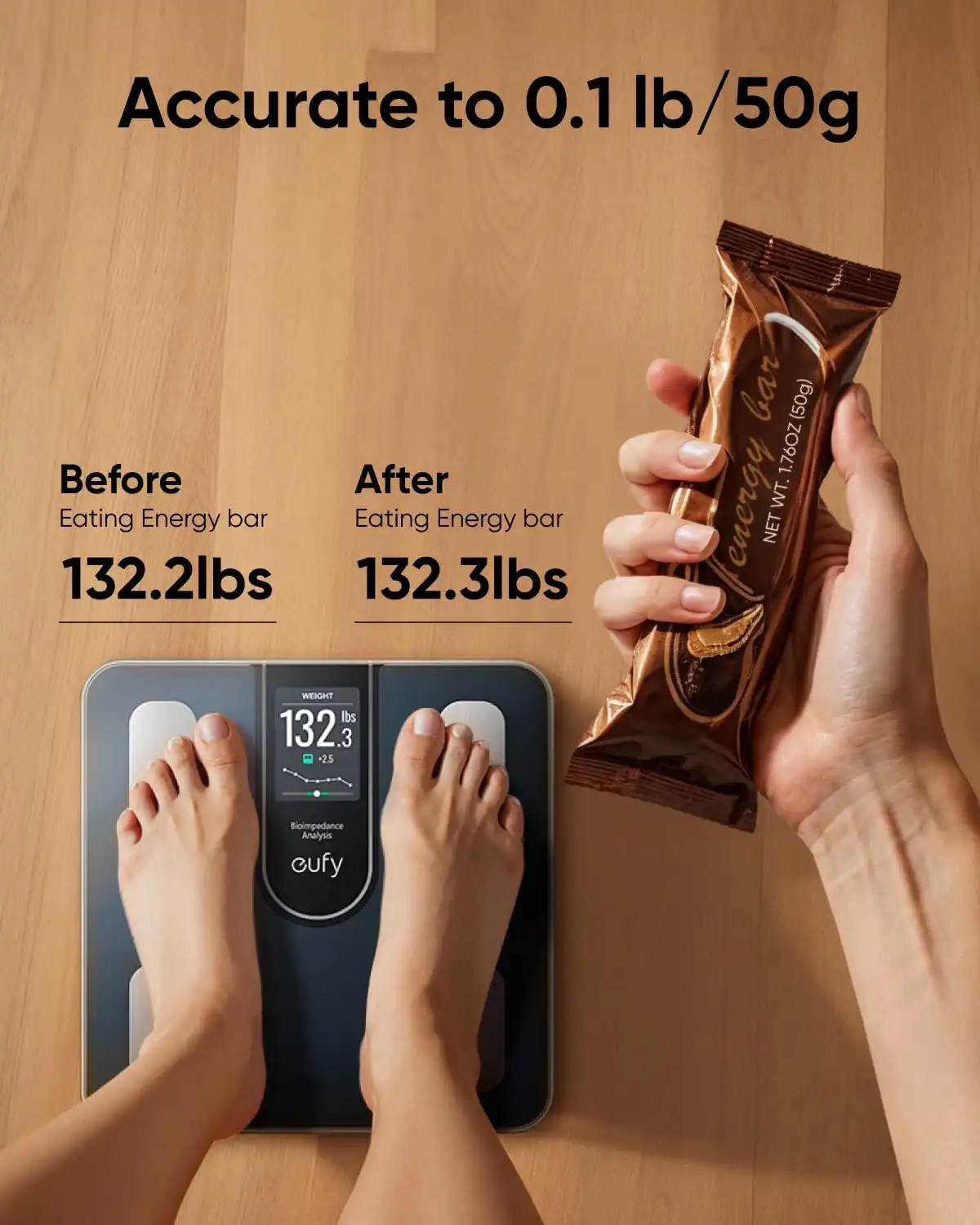 ترازو هوشمند انکر Anker Eufy Smart Scale C20 T9130 — تصویر ۸