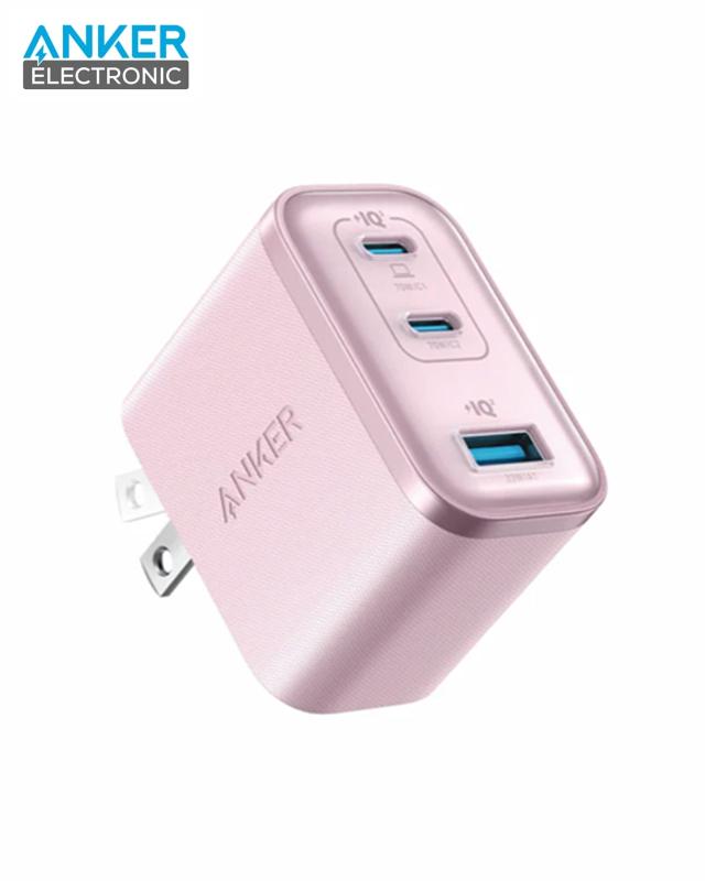 شارژر دیواری 70 وات انکر Anker Wall Charger 70W A121A دوپین تاشو — تصویر ۵
