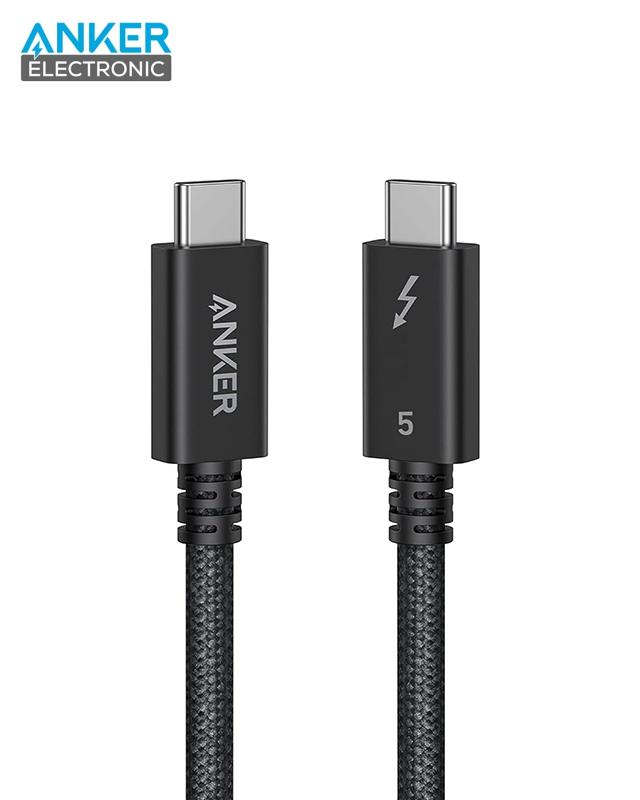 کابل تاندربولت 80 گیگابیت انکر Anker Prime Thunderbolt 5 Cable A84N1 — تصویر ۲