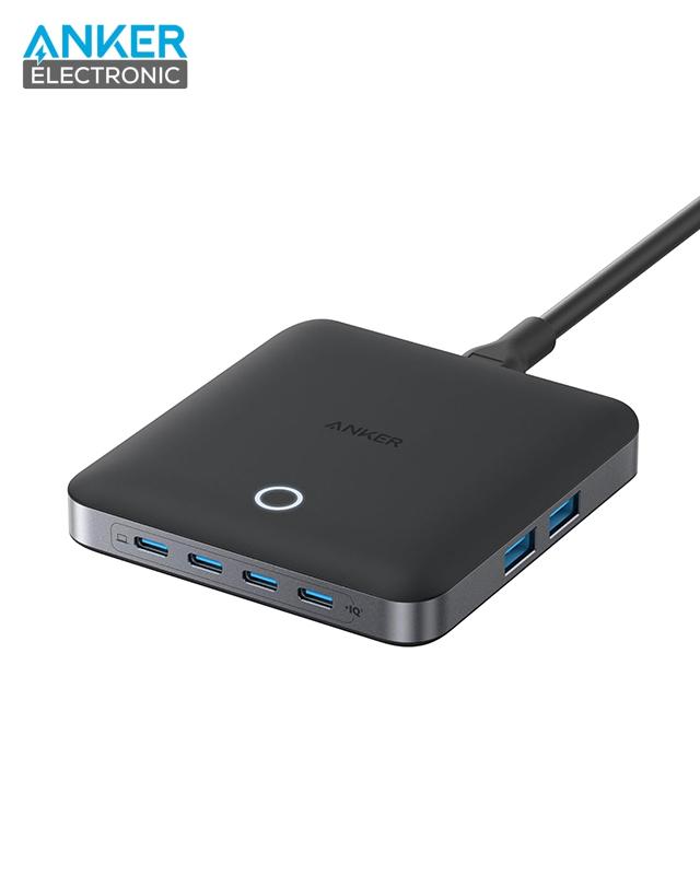 شارژر رومیزی 130 وات انکر Anker Charger 130W 6 Ports GaN A2155