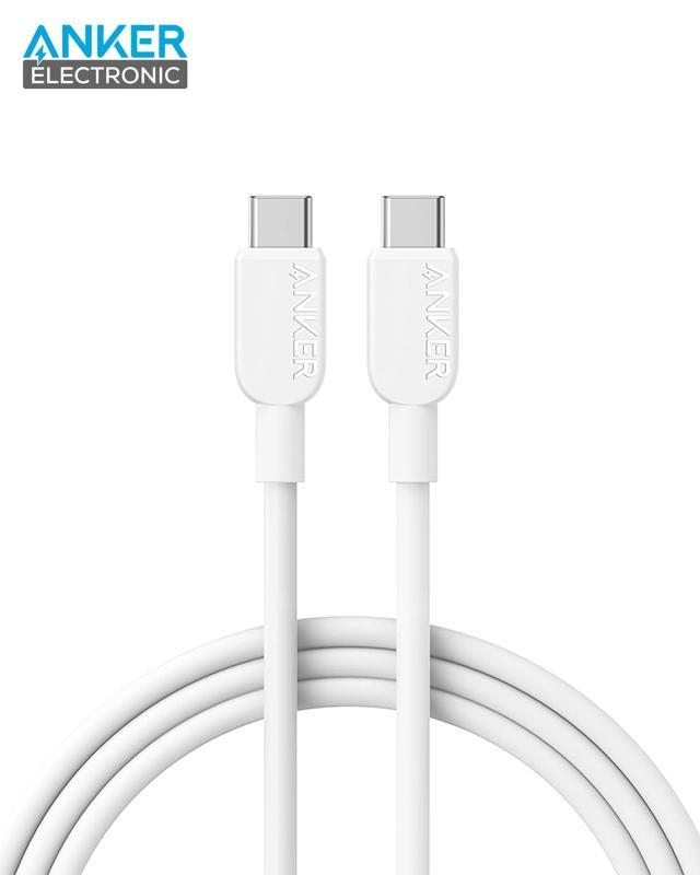 کابل USB C به USB C انکر Anker 310 USB C to USB C 0.9m Cable A81E1 — تصویر ۷