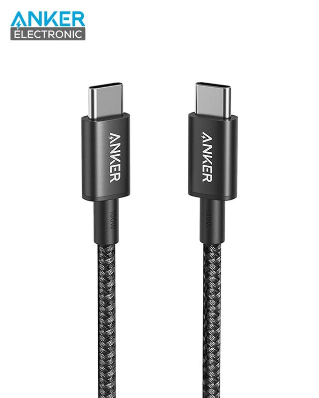 کابل USB C به USB C انکر Anker USB-C to USB-C 1m Cable A8752 — تصویر ۲