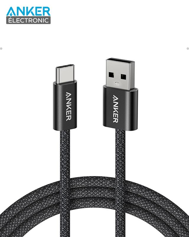 کابل 1.8 متر USB A به USB C انکر Anker USB-A to USB-C 1.8m Cable A8052 — تصویر ۲