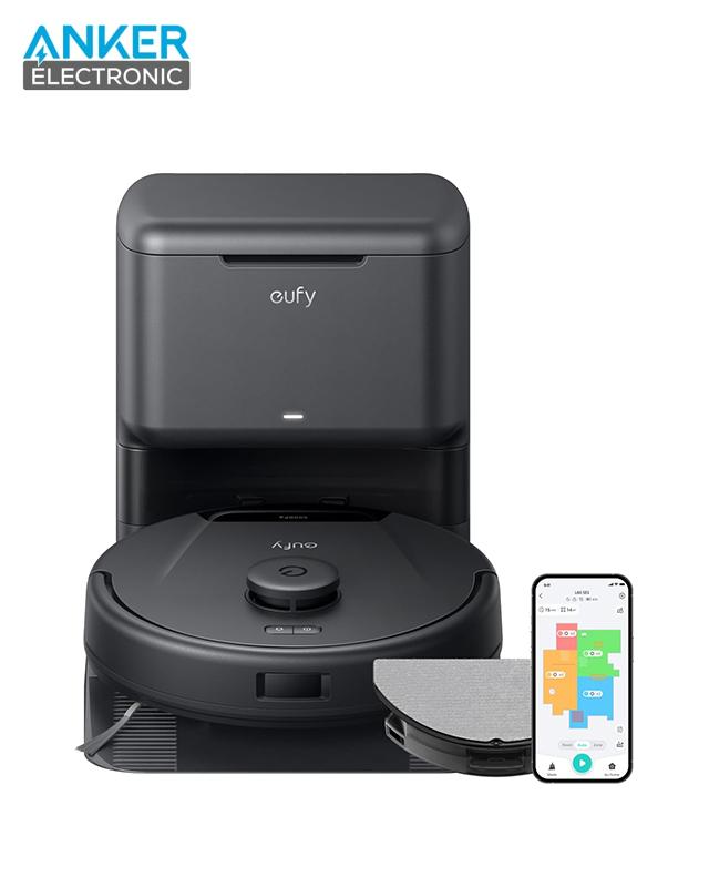 جارو رباتیک انکر مدل Anker Eufy L60 Hybrid Robot Vacuum with Self Empty Station T2278 — تصویر ۲
