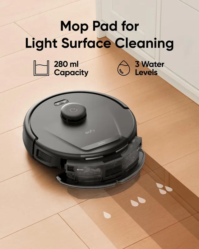 جارو رباتیک انکر مدل Anker Eufy L60 Hybrid Robot Vacuum with Self Empty Station T2278 — تصویر ۳