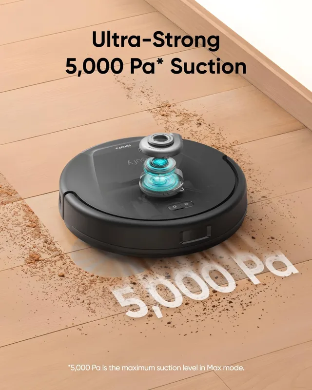 جارو رباتیک انکر مدل Anker Eufy L60 Hybrid Robot Vacuum with Self Empty Station T2278 — تصویر ۸