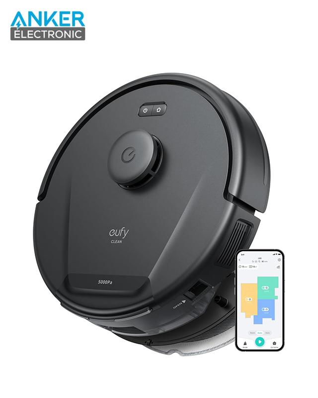 جارو شارژی هوشمند انکر مدل Anker Eufy Clean L60 Hybrid Robot Vacuum Cleaner T2268 — تصویر ۲