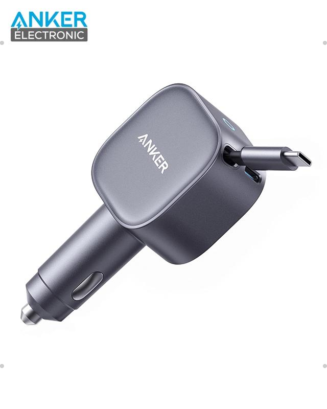 شارژر فندکی 75 وات انکر Anker USB-C Car Charger 75W A2738 — تصویر ۲