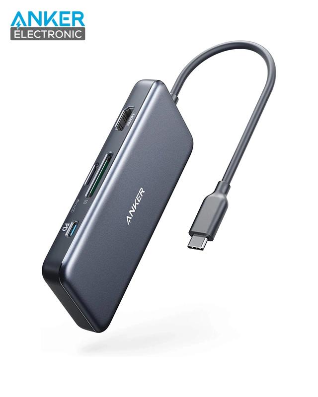 هاب دیتا 7 پورت انکر Anker 341 USB-C Hub 7-in-1 A8346 — تصویر ۲