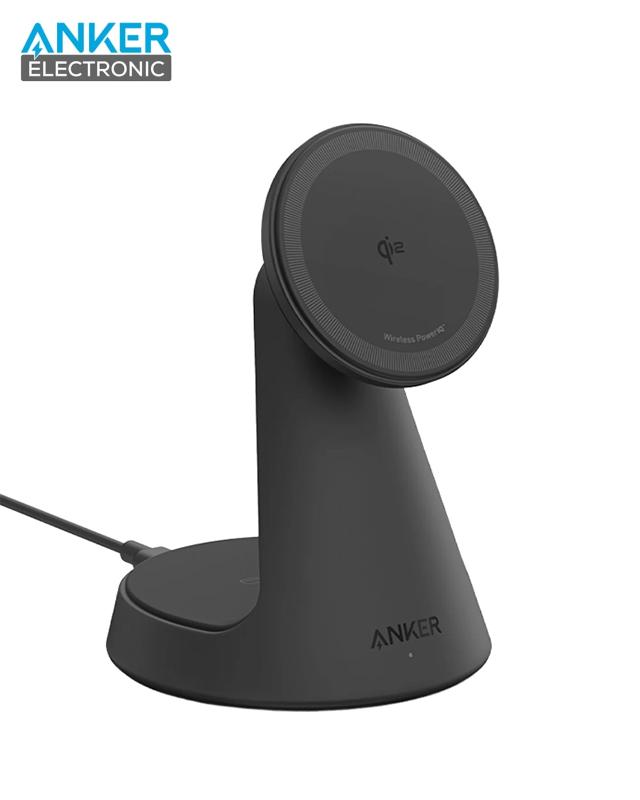 شارژر وایرلس 15 وات انکر Anker MagGo 2-in-1 Wireless Charger A25M7 — تصویر ۲