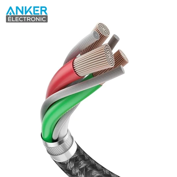 کابل دو سر تایپ سی انکر Anker Powerline Select+ A8032 Type-C To Type-C ساخت ویتنام — تصویر ۵