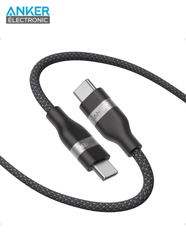 کابل 180 سانتی متر USB-C به USB-C انکر Anker USB-C to USB-C Cable 240W A82E2-180CM — تصویر ۲
