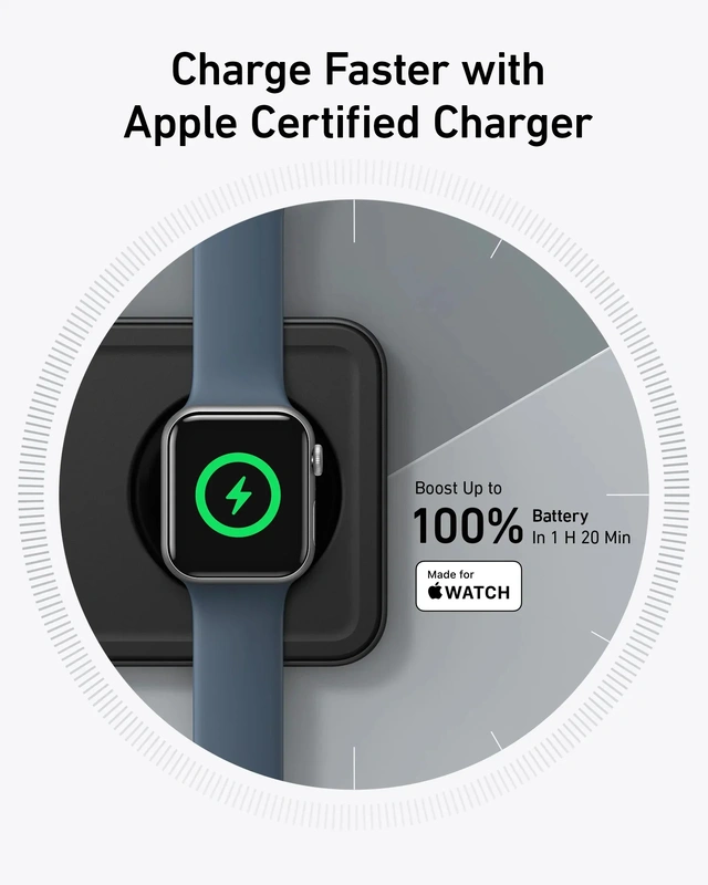 شارژر وایرلس 3 در 1 انکر Anker MagGo Wireless Charging Station 3 in 1 B25M1311 — تصویر ۶
