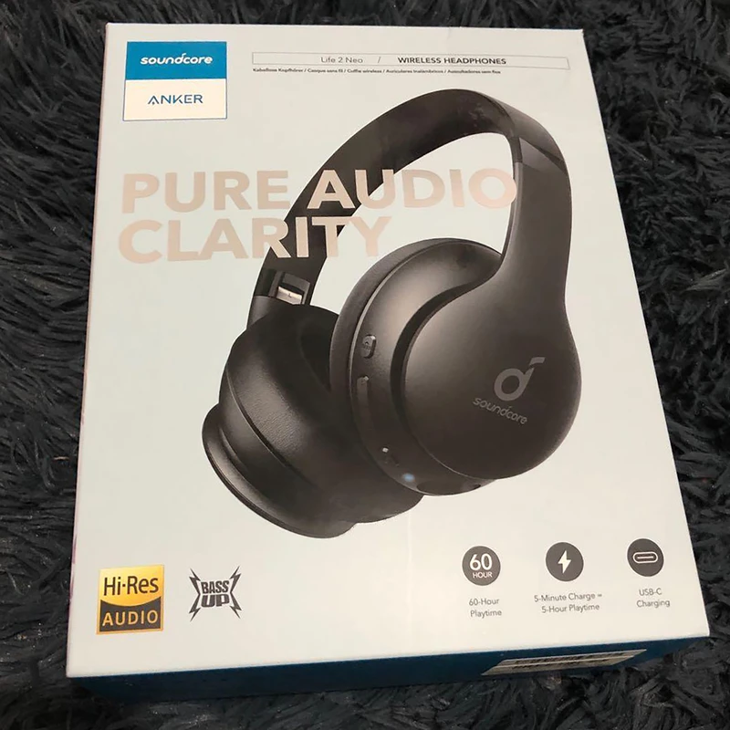هدفون بلوتوث انکر لایف 2 نئو مدل Anker A3033H11 — تصویر ۳