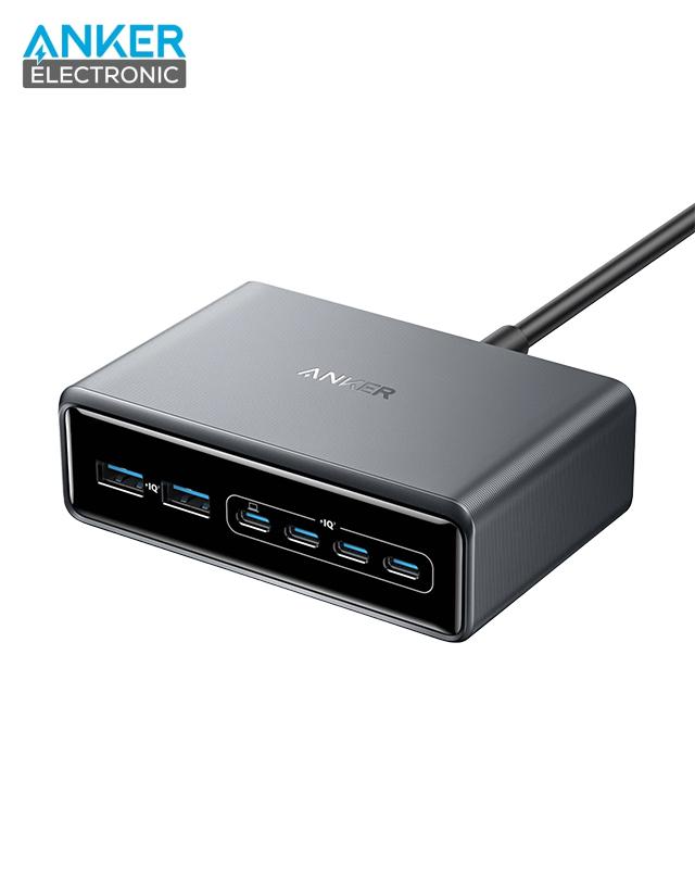 شارژر رومیزی 200 وات انکر Anker Prime Charger 200W A2683 — تصویر ۲