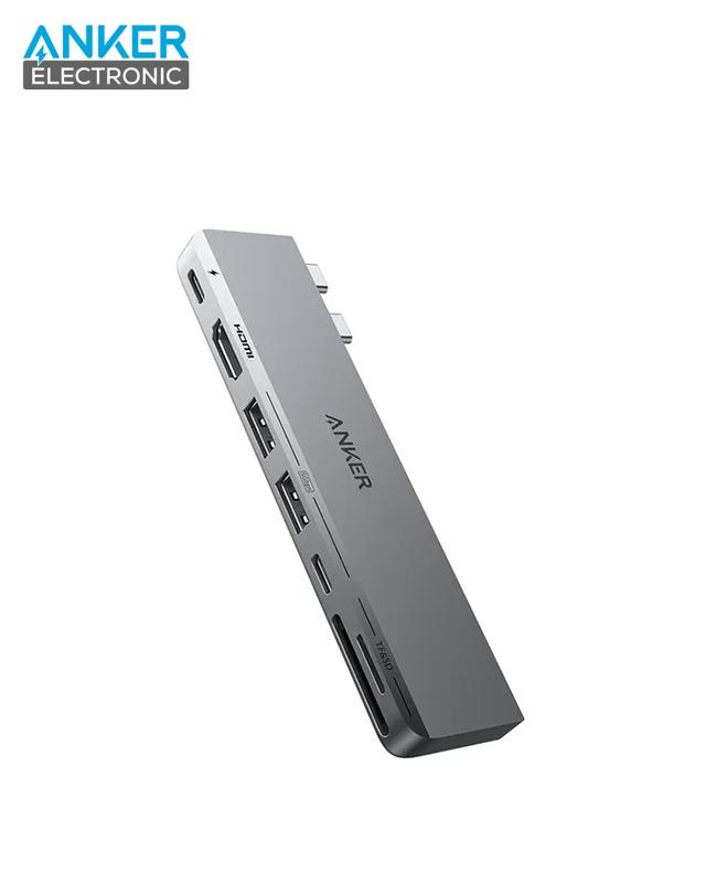 هاب دیتا 7 پورت انکر برای مک بوک Anker 547 USB-C Hub 7-in-2 A8354 — تصویر ۲