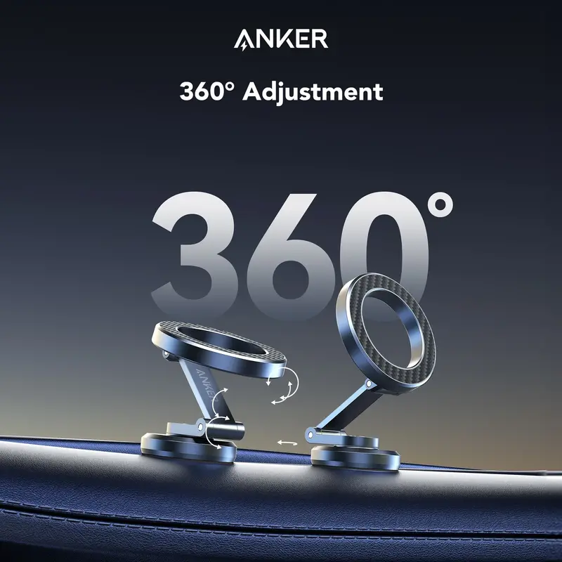 پایه نگهدارنده مگنتی انکر Anker Car mounted A9101 — تصویر ۷