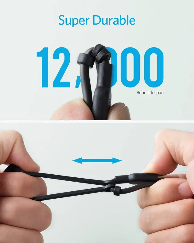 کابل شارژ 3 در 1 انکر Anker PowerLine II 3-in-1 Cable A8436 — تصویر ۵