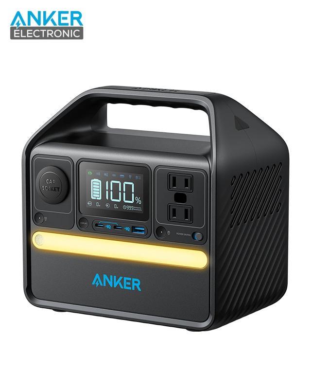 پاور ژنراتور 600 وات انکر Anker 522 Portable Power Station – 299Wh A1721 — تصویر ۵