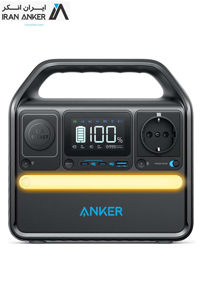 پاور ژنراتور 600 وات انکر Anker 522 Portable Power Station – 299Wh A1721 — تصویر ۶