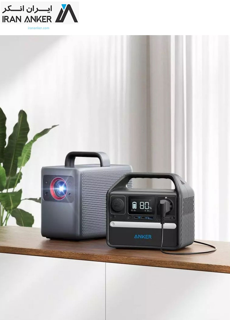 پاور ژنراتور 600 وات انکر Anker 522 Portable Power Station – 299Wh A1721 — تصویر ۸