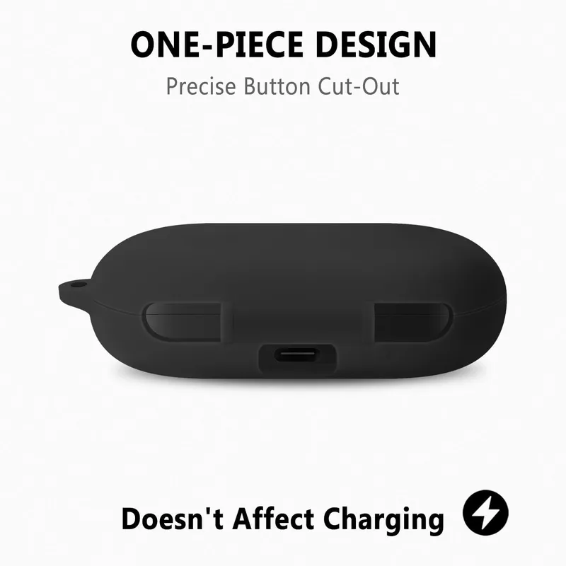 کیس محافظ سیلیکونی هدفون انکر Anker Soundcore Aerofit Silicone Case + آویز فلزی — تصویر ۶