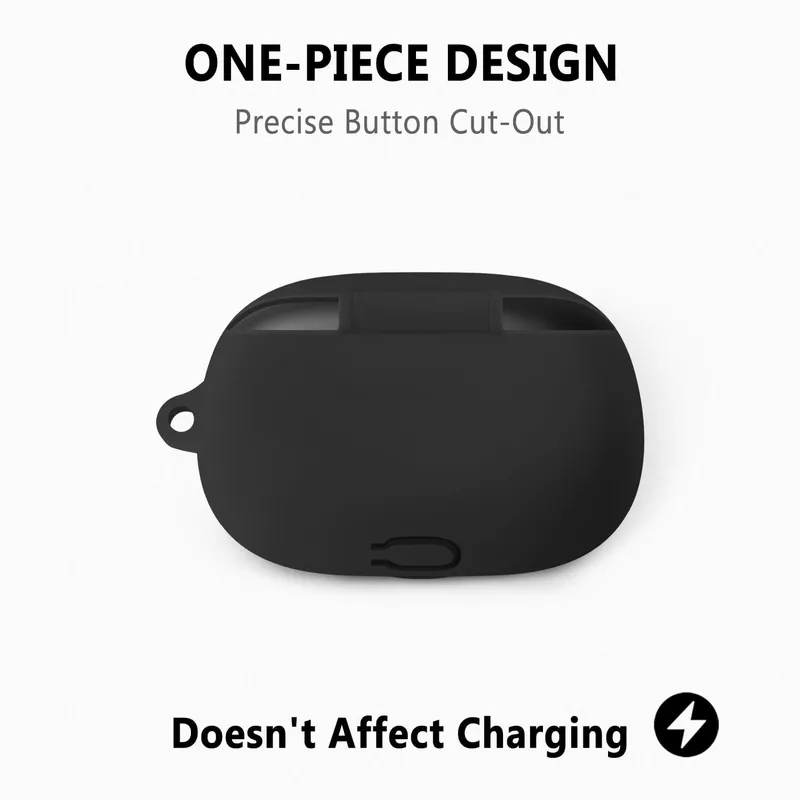 کیس محافظ سیلیکونی هدفون انکر Anker Soundcore Aerofit Pro Silicone Case + آویز فلزی — تصویر ۳