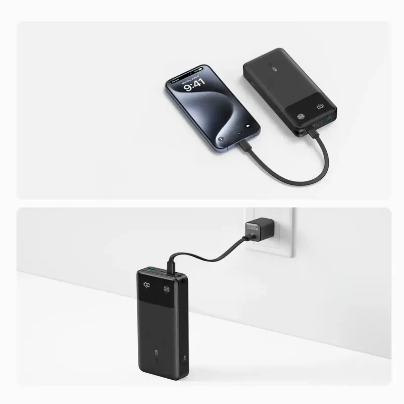 پاوربانک 20 هزار میلی آمپر انکر Anker Powercore Power bank 20000mAh A1384 — تصویر ۷