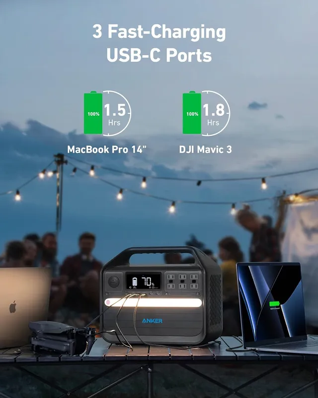 پاور استیشن 1000 وات انکر Anker 555 Portable Power Station A1760 — تصویر ۷