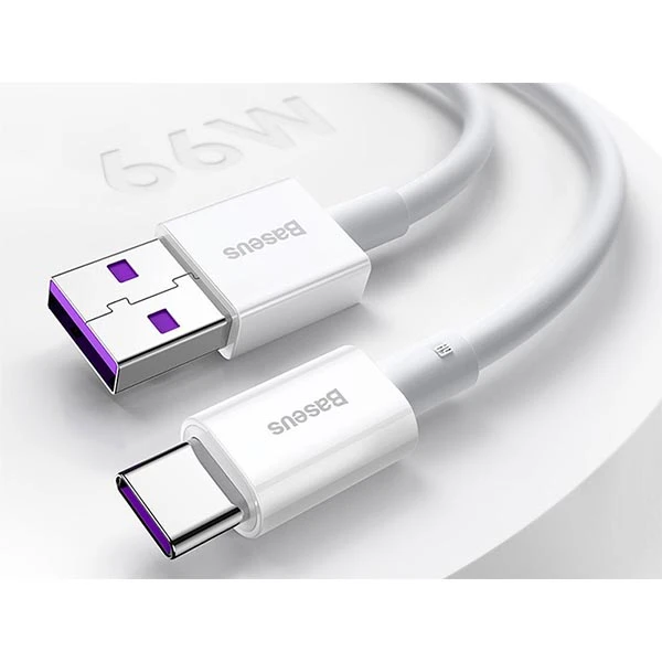 کابل شارژ USB به تایپ سی 66 واتی 1 متری بیسوس مدل Baseus CATYS-02 — تصویر ۷