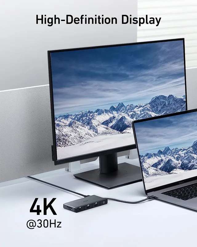 هاب دیتا 9 پورت انکر Anker 552 USB-C Hub 9-in-1 A8373 — تصویر ۷