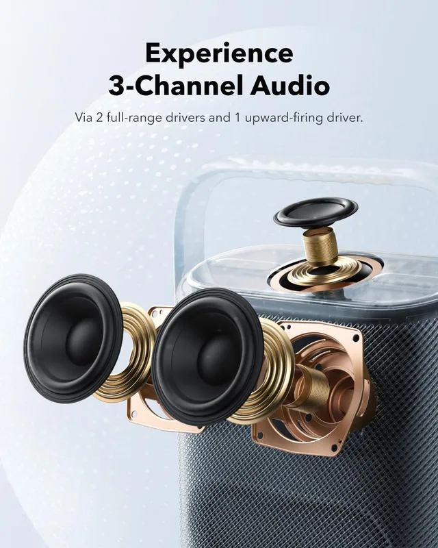 اسپیکر بلوتوثی 40 وات انکر Anker Soundcore Motion X500 A3131 — تصویر ۴