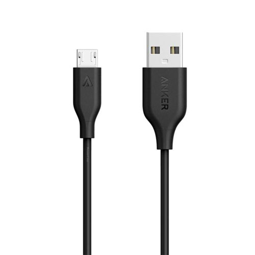 کابل شارژ USB به میکرو USB انکر پاورلاین 1.8 متر مدل Anker A8133 PowerLine — تصویر ۲