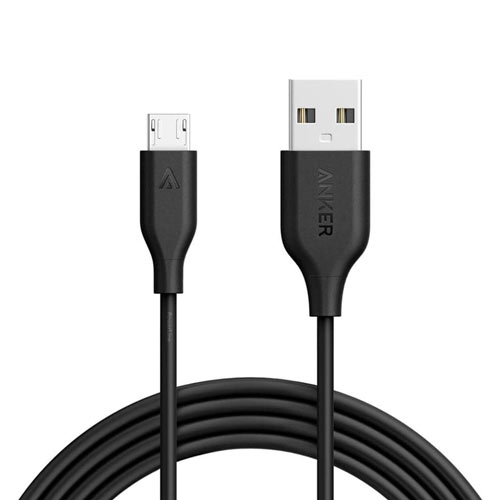 کابل شارژ USB به میکرو USB انکر پاورلاین 1.8 متر مدل Anker A8133 PowerLine — تصویر ۳