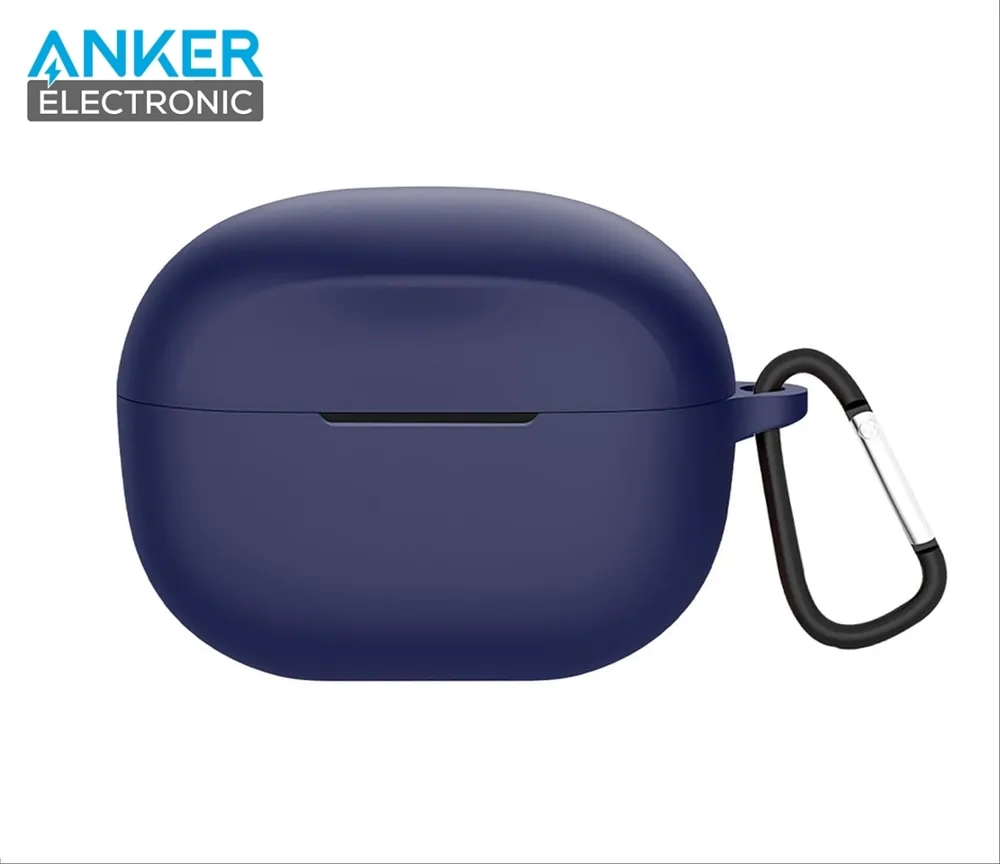 کیس محافظ سیلیکونی هدفون انکر Anker Soundcore Note 3i Silicon Case + آویز فلزی