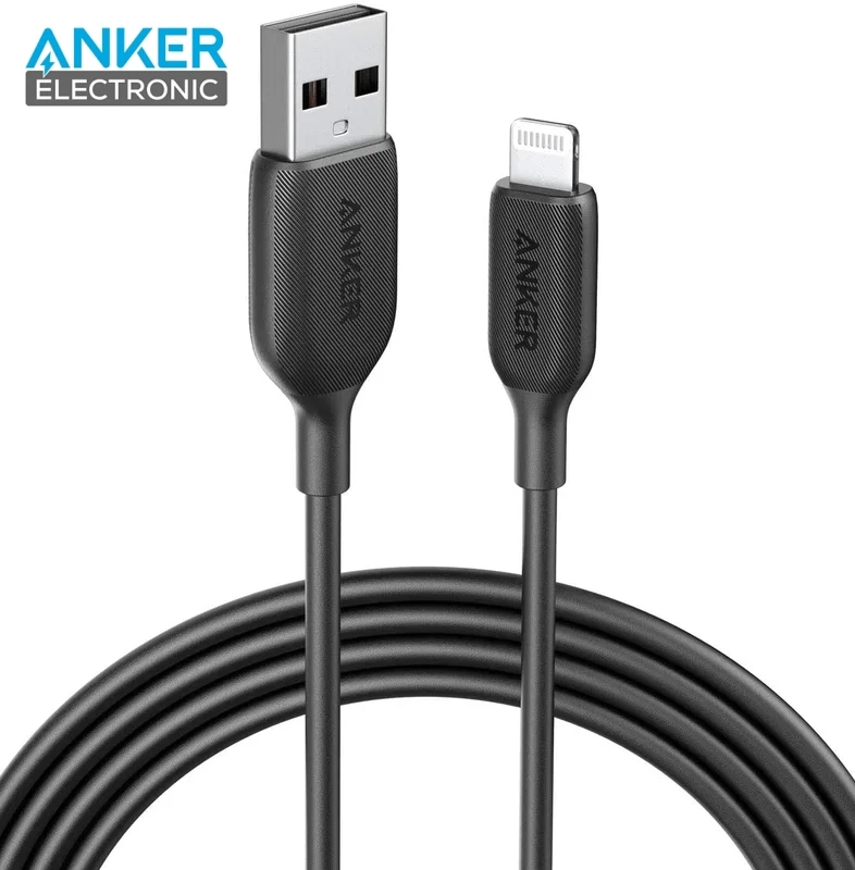 کابل 0.9 متری انکر Anker Powerline III Lightning Cable 90cm A8812