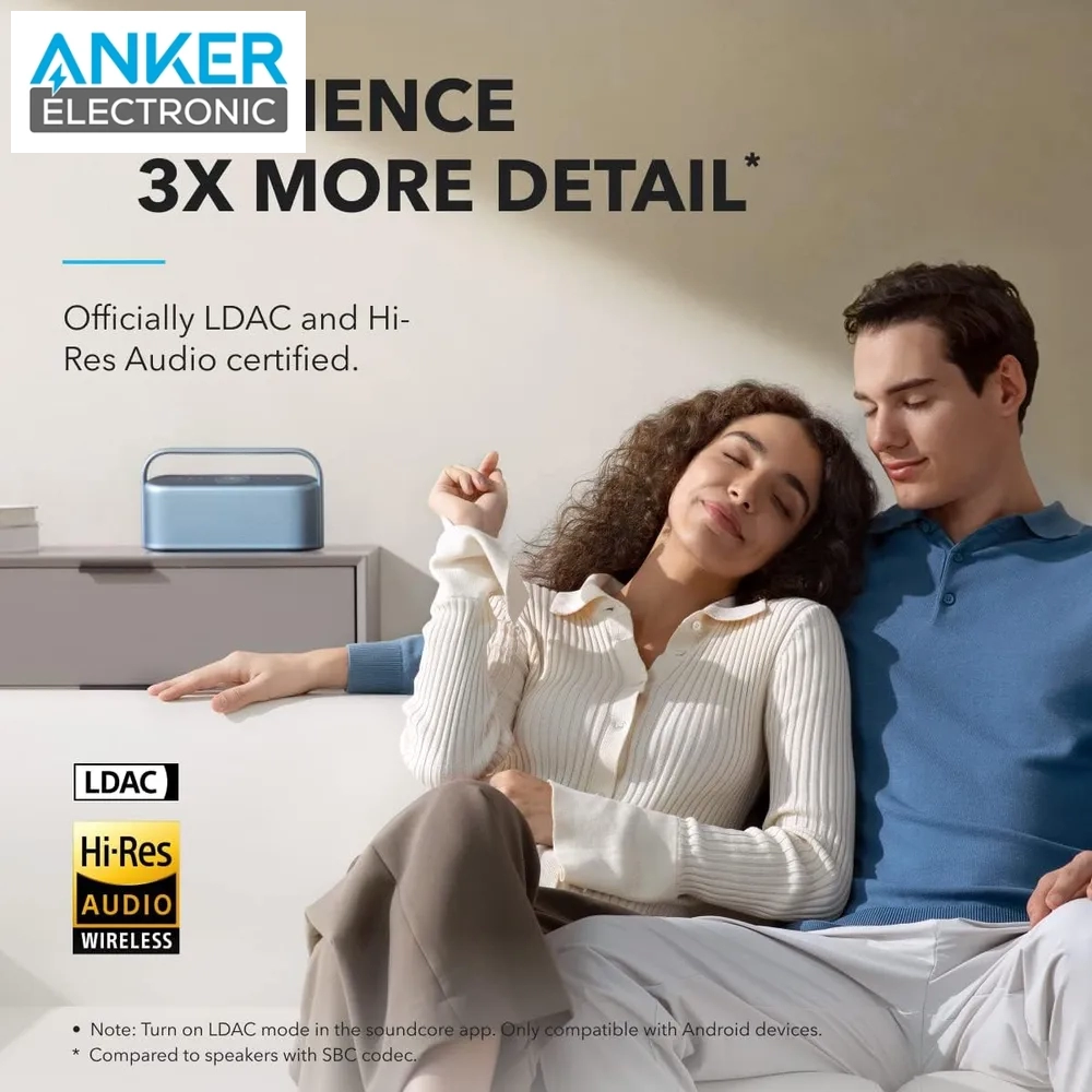 اسپیکر بلوتوثی انکر Anker Soundcore Motion X600 Bluetooth Speaker A3130 — تصویر ۸