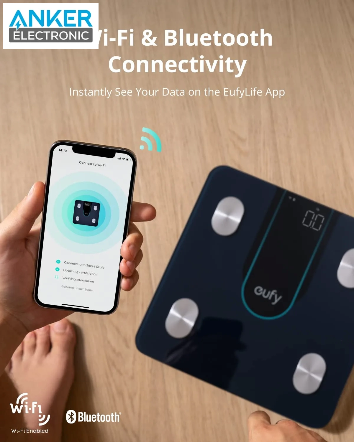 ترازو هوشمند انکر Anker Eufy Smart Scale P2 T9148 — تصویر ۷