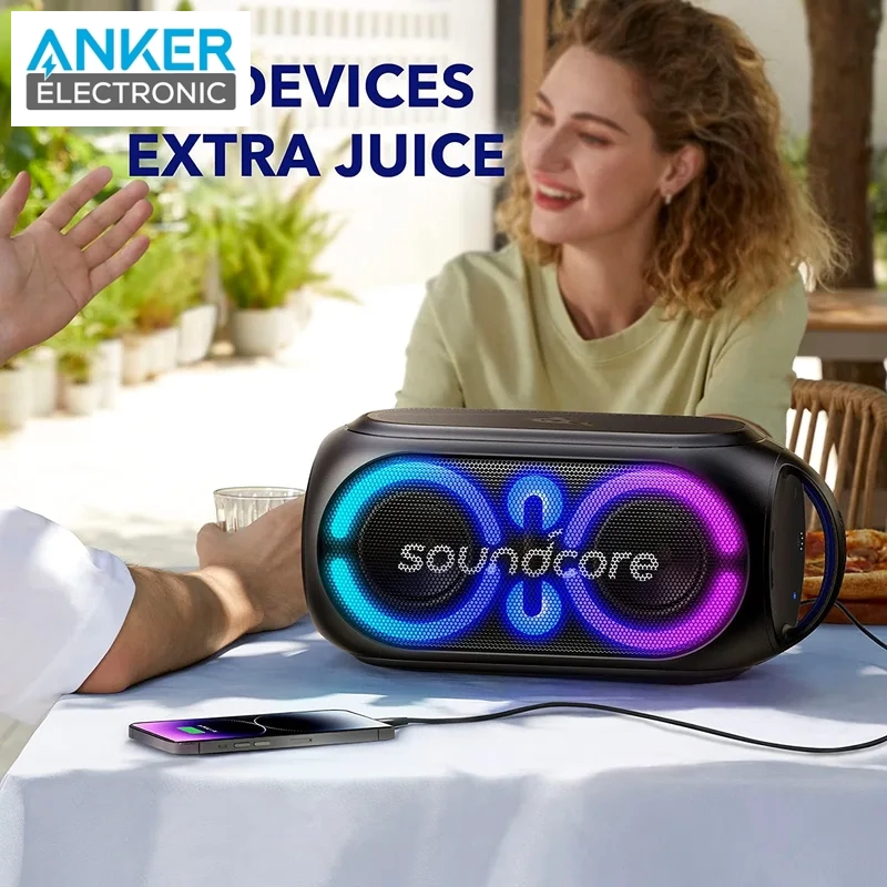 اسپیکر بلوتوثی 120 وات انکر Anker Soundcore Rave Party 2 120W A3399 — تصویر ۸