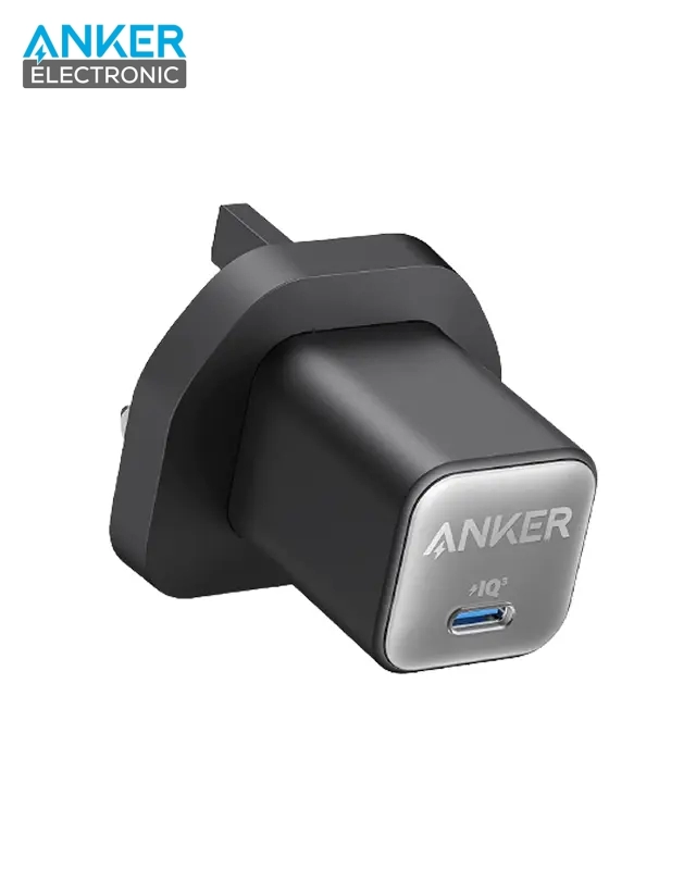 شارژر دیواری 30 وات انکر Anker 511 Charger Nano 3 30W A2147 UK پلاگ سه پین