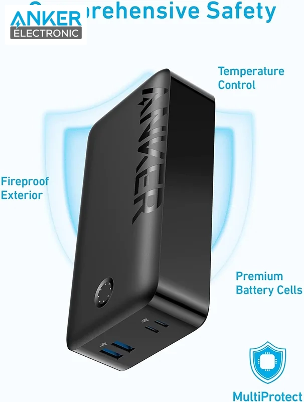 پاوربانک 40 هزار میلی آمپر انکر Anker Portable Charger 347 Powerbank A1377 — تصویر ۳