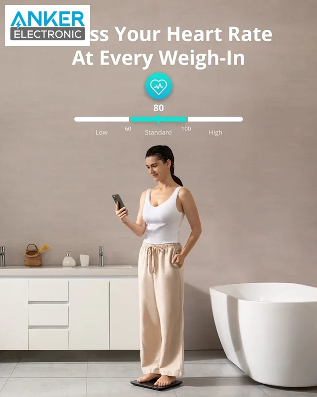 ترازو هوشمند انکر Anker Eufy Smart Scale P2 Pro T9149 — تصویر ۵