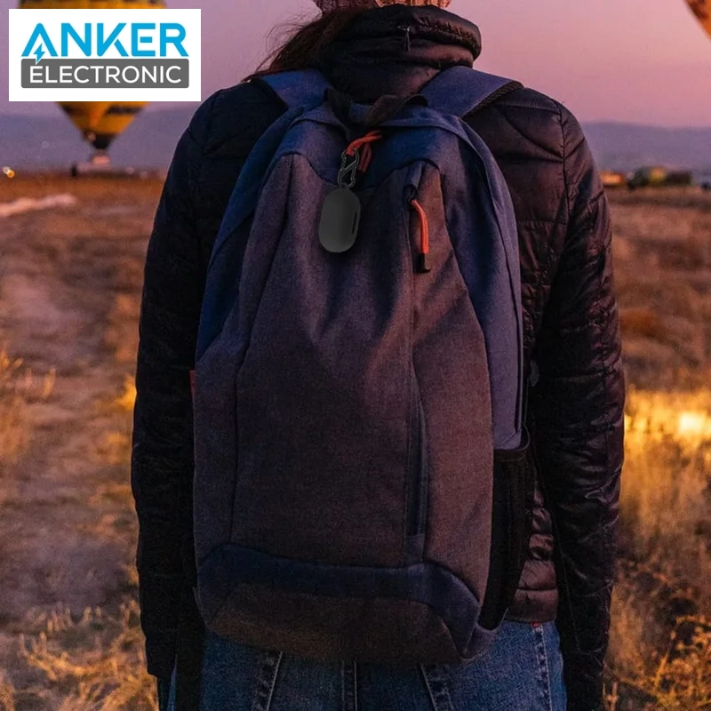 کیس محافظ سیلیکونی هدفون انکر مخصوص Anker Soundcore Space A40 Silicon Case + آویز فلزی — تصویر ۷