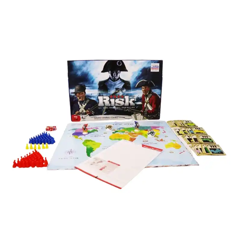بازی فکری ریسک (Risk Classic Board Game) | نسخه کلاسیک دو نفره – فکرآوران — تصویر ۴