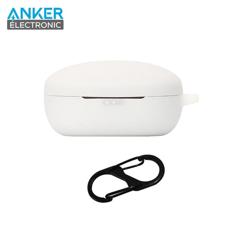 کیس محافظ سیلیکونی هدفون انکر مخصوص Anker Soundcore Life Note E Silicone Case + آویز فلزی — تصویر ۴