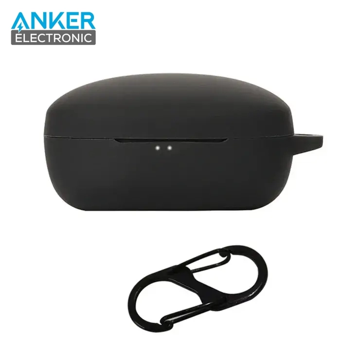 کیس محافظ سیلیکونی هدفون انکر مخصوص Anker Soundcore Life Note E Silicone Case + آویز فلزی
