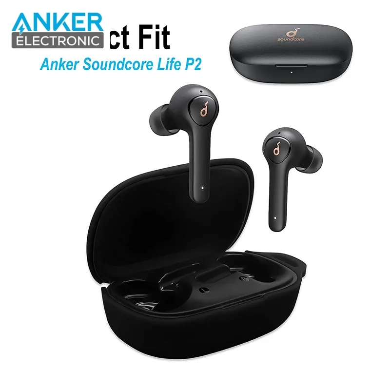 کیس محافظ سیلیکونی هدفون انکر مخصوص Anker Soundcore Life P2 Silicon Case — تصویر ۴