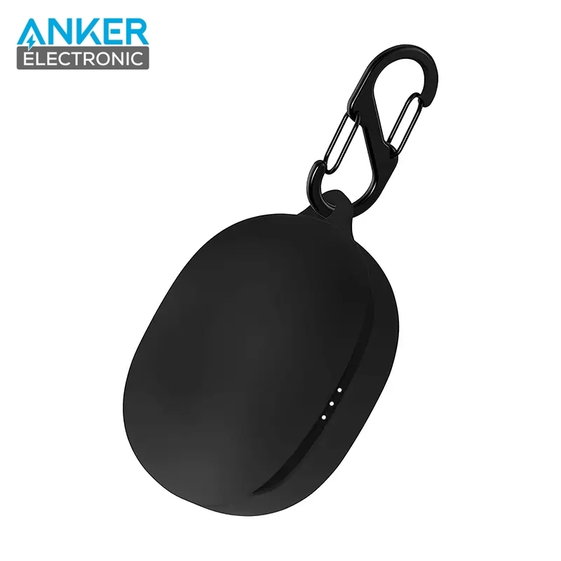 کیس محافظ سیلیکونی هدفون انکر مخصوص Anker Soundcore Life P3 Silicon Case + آویز فلزی — تصویر ۲