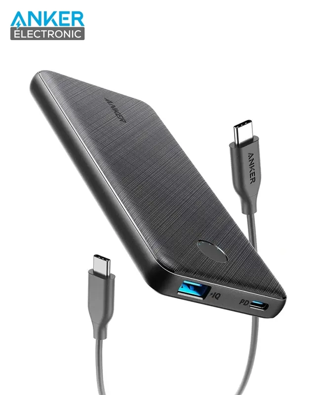 پاوربانک 10000 میلی آمپر انکر Anker PowerCore Slim 10000mAh PD A1231H12